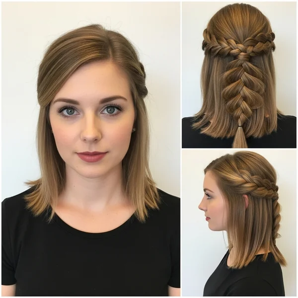 Prom Hairstyles For Medium Length Hair Braid