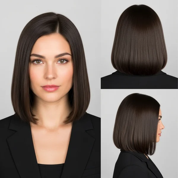 Shoulder Length Straight Hairstyles