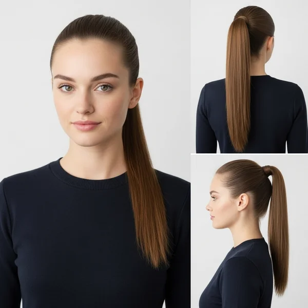 Straight Ponytail Hairstyles