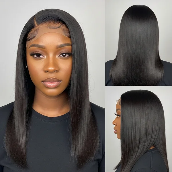 Straight Wig Hairstyles Black Women