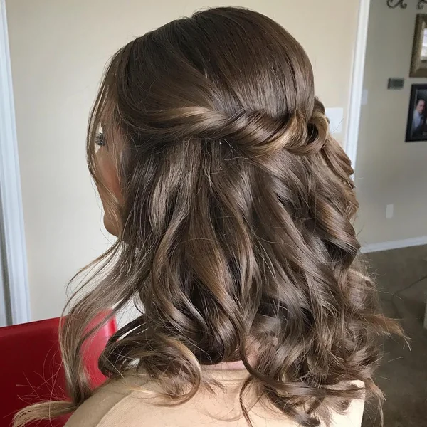 Defined Ringlets with Perfect Shoulder Length Volume