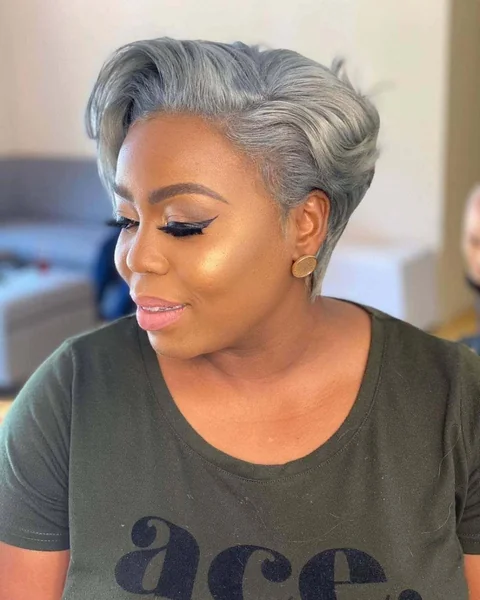 Elegant Silver Pixie Bob for Natural Texture