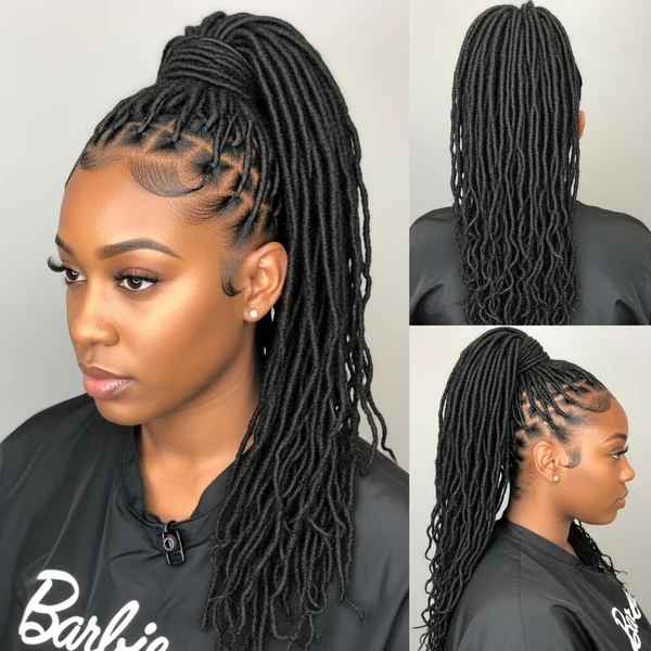 Barbie Ponytail Locs