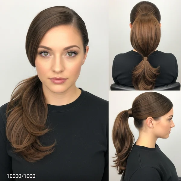 Barbie Ponytail With Swoop