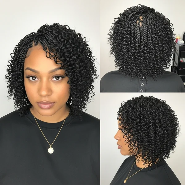 Bob Braids Hairstyles With Curls
