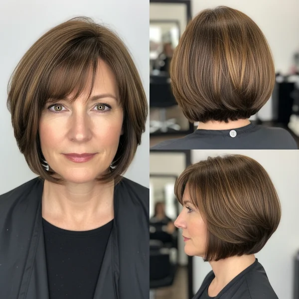 Bob Hairstyles for Women Over 60
