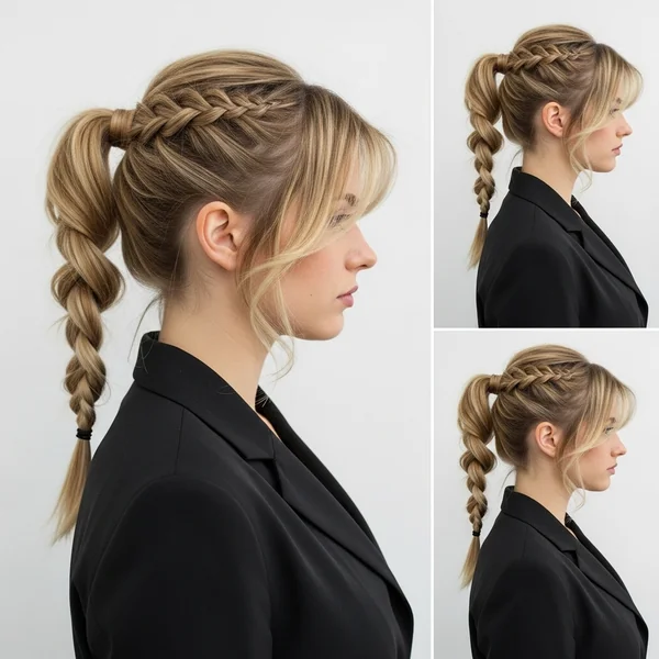 Braided Ponytail Hairstyles For Prom
