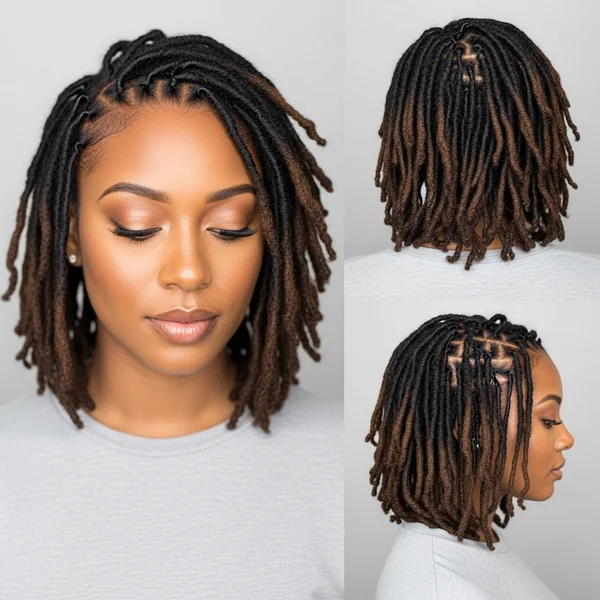 Butterfly Locs Bob Hairstyle