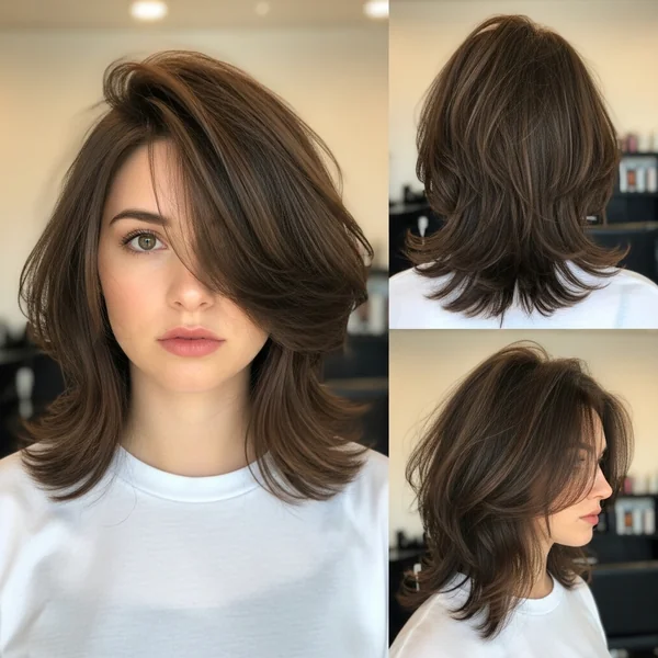 Choppy Bob Hairstyles Messy Lob