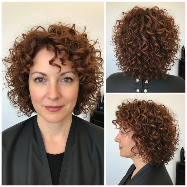 Curly Hairstyles for Women Over 60