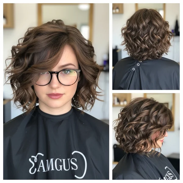 Curly Inverted Bob Hairstyles