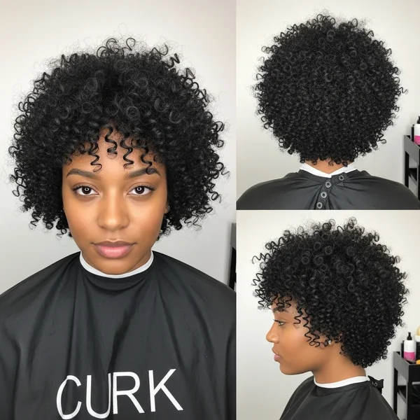 Cute Short Curly Hairstyles Black Women