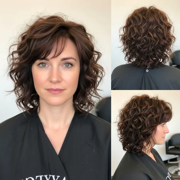Haircuts for Fine Thinning Hair Curly