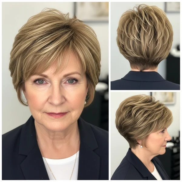 Haircuts for Thinning Fine Hair Over 70