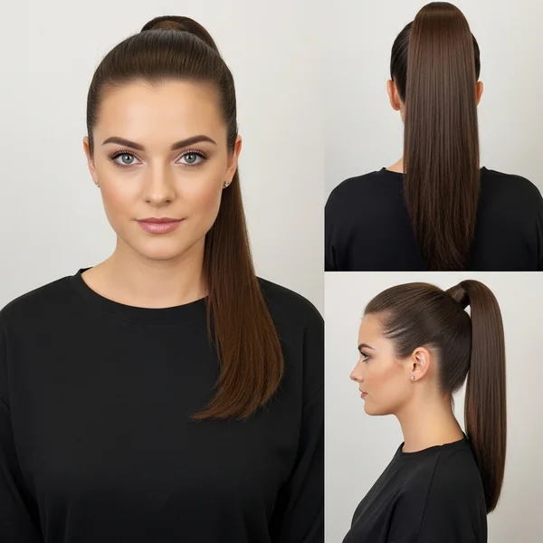 High Ponytail Hairstyles for Prom Sleek