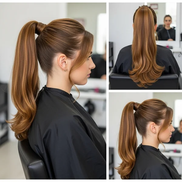 High Ponytail Hairstyles for Long Hair