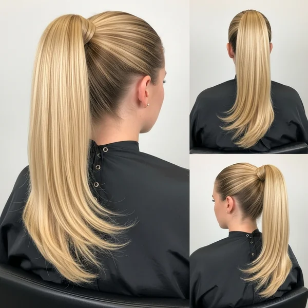 Honey Blonde Barbie Ponytail