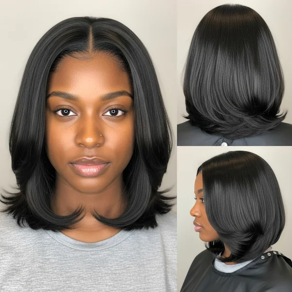 Layered Bob Hairstyles For Black Women