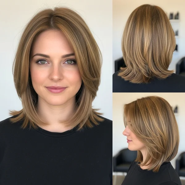 Layered Bob Hairstyles Shoulder Length