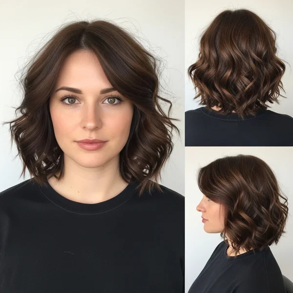 Layered Curly Bob Hairstyles