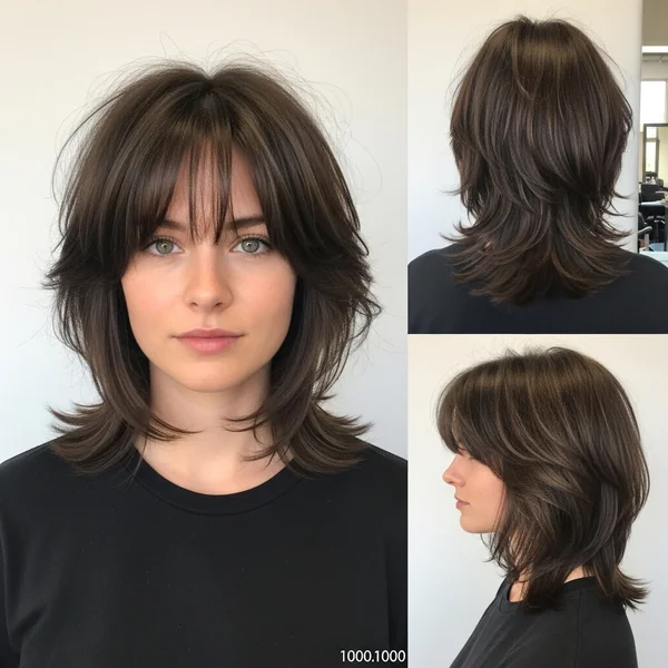 Layered Shaggy Bob Hairstyles