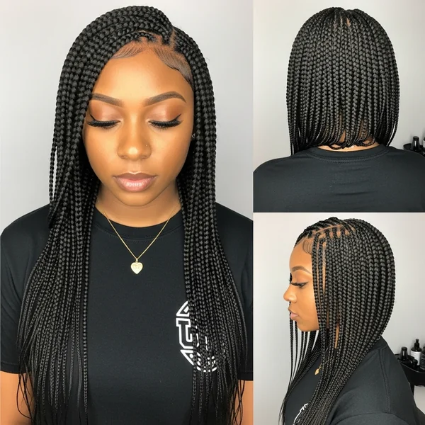 Long Bob Braids Hairstyles