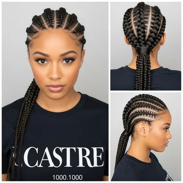 Low Braided Ponytail Hairstyles