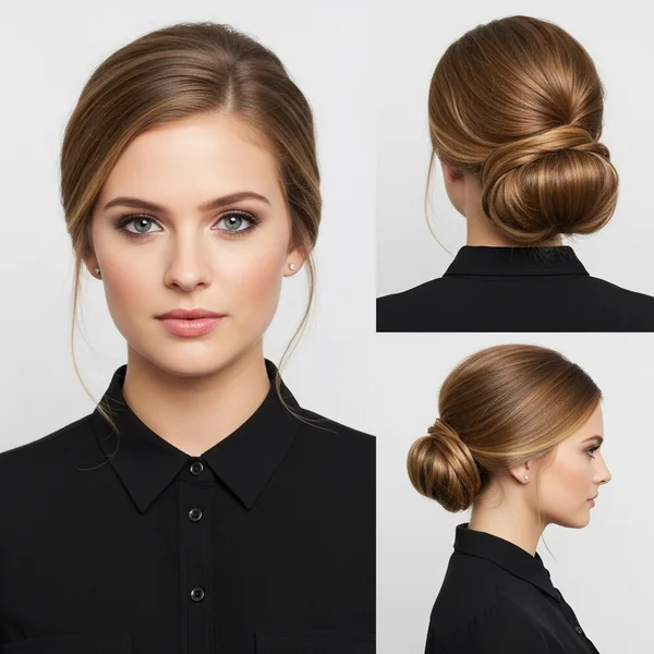 Low Bun Prom Hairstyles