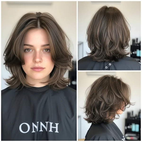 Messy Bob Hairstyles Round Face