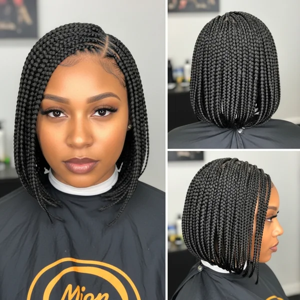 Mini Bob Braids Hairstyles