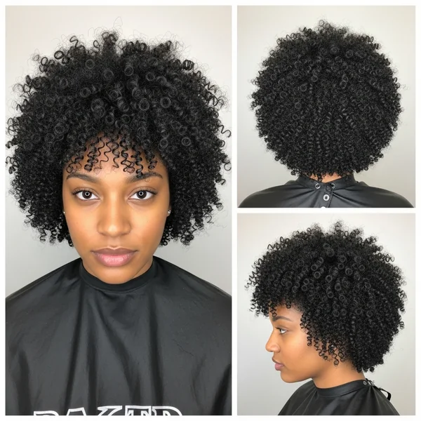 Short Curly Hairstyles for Black Women 4C