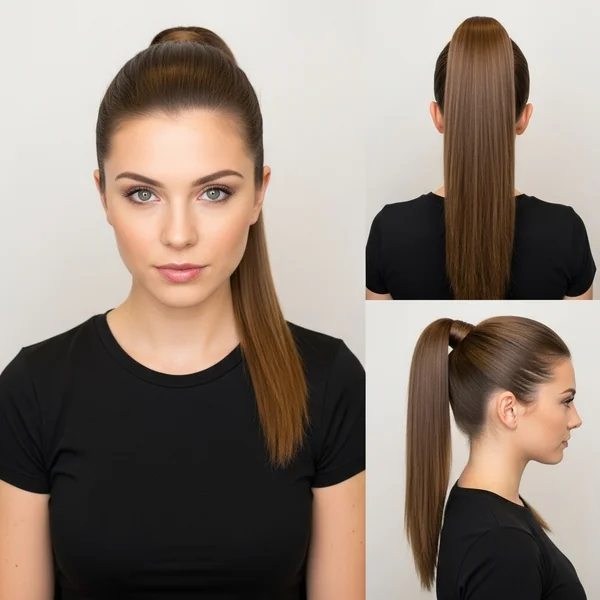 Sleek High Ponytail Hairstyles