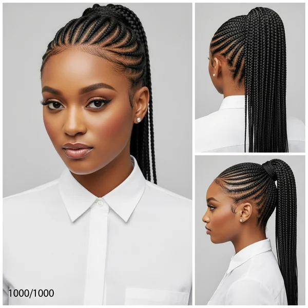 Small Braided Ponytail Hairstyles
