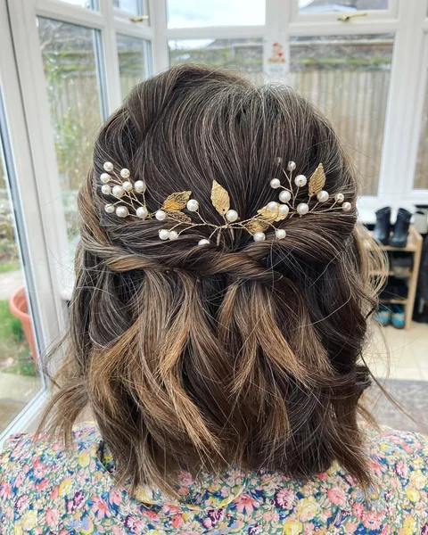 inverted bob wedding hairstyles