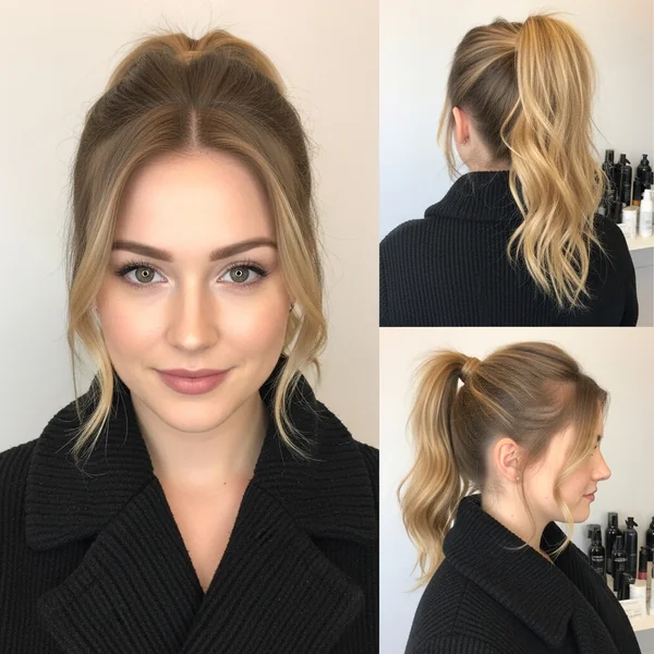 Winter Ponytail Hairstyles