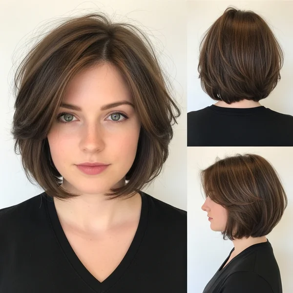 Choppy Bob Hairstyles For Fine Hair