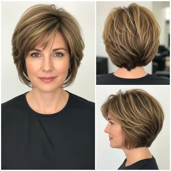 Feathered Hairstyles Short Fine Hair