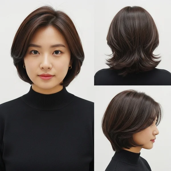 Short Hairstyle Women Korean
