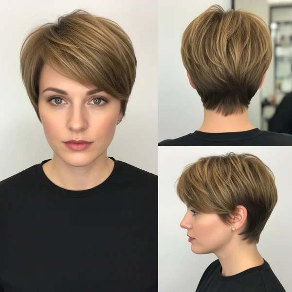 Very Short Hairstyle Women