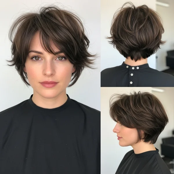 Short Shag Hairstyles For Fine Hair