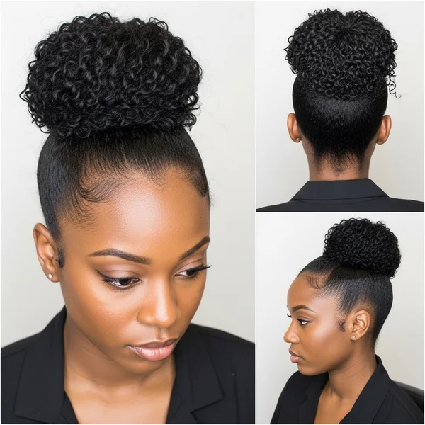 Bun Hairstyles For Black Women