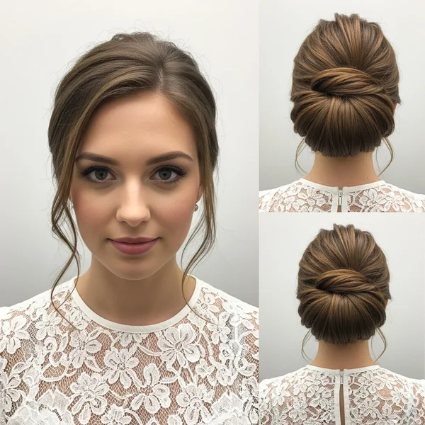 Bun Hairstyles For Wedding