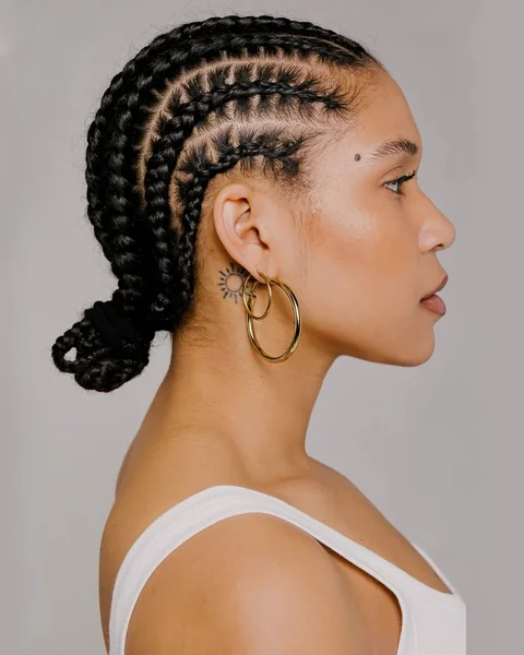 Chic Side-Swept Braid for Short Bobs