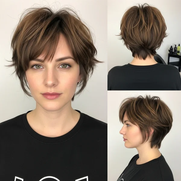 Choppy Layered Haircuts for Short Hair