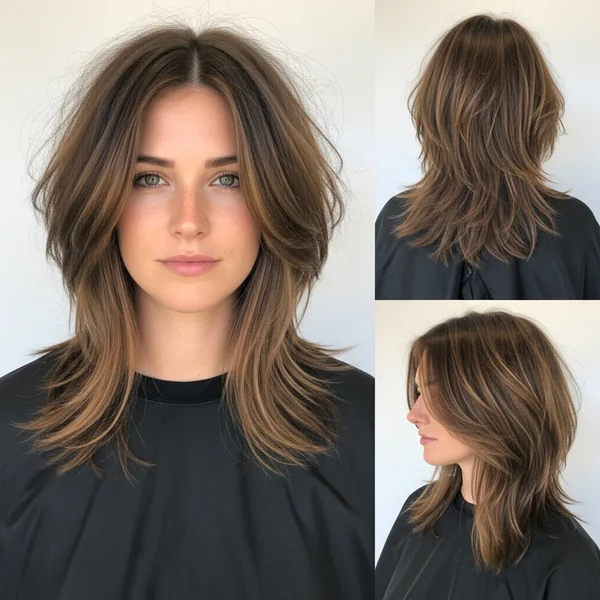 Choppy Long Layered Haircuts