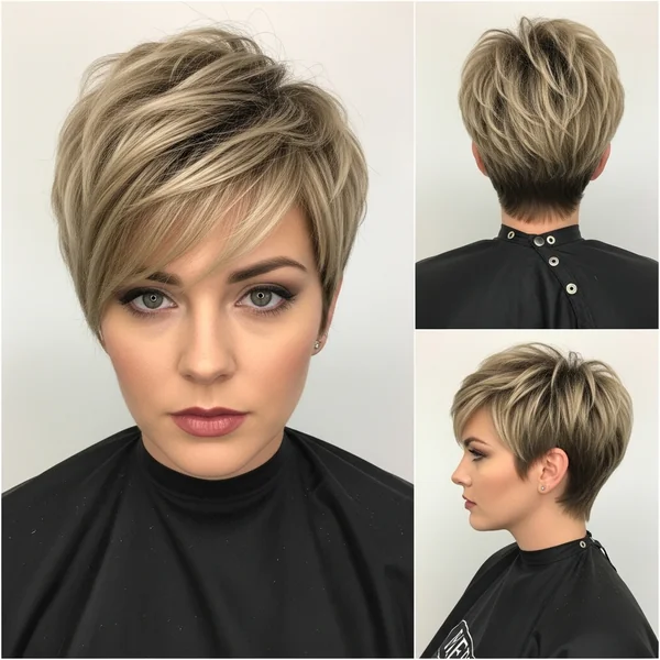 Edgy Pixie Haircuts