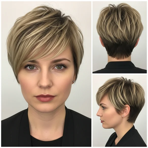Edgy Pixie Haircuts Fine Hair