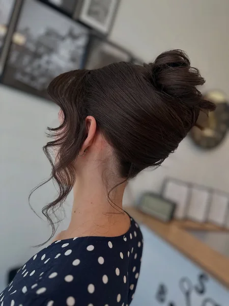 Elegant French Twist with Classic Polished Finish