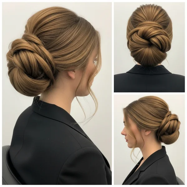 French Bun Hairstyles For Long Hair