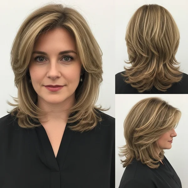 French Layered Haircut